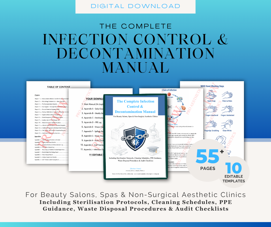 infection control manual for salons